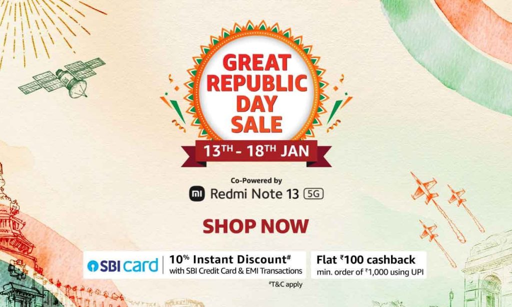 Amazon Great Republic Day Sale 2024: Deals on Smartphones, TVs and more