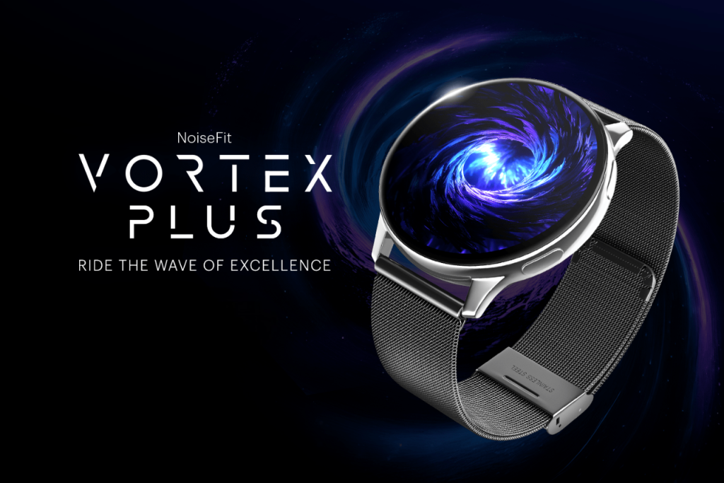 NoiseFit Vortex Plus with 1.46″ AMOLED display, Bluetooth Calling, Noise OS launched