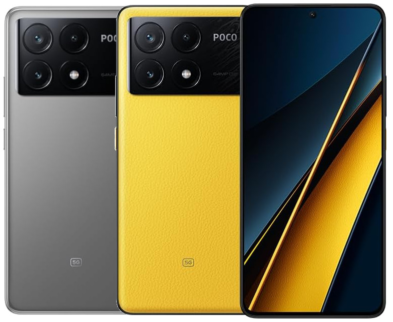 POCO X6 PRO 5G Black(512GB 12GB) 6.67 Dual Sim Dimensity D8300 Global  Version.