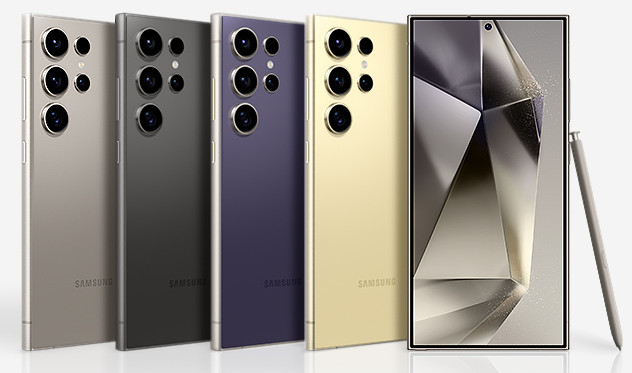 Samsung Galaxy S24 Ultra with 6.8″ QHD+ 1-120Hz AMOLED display