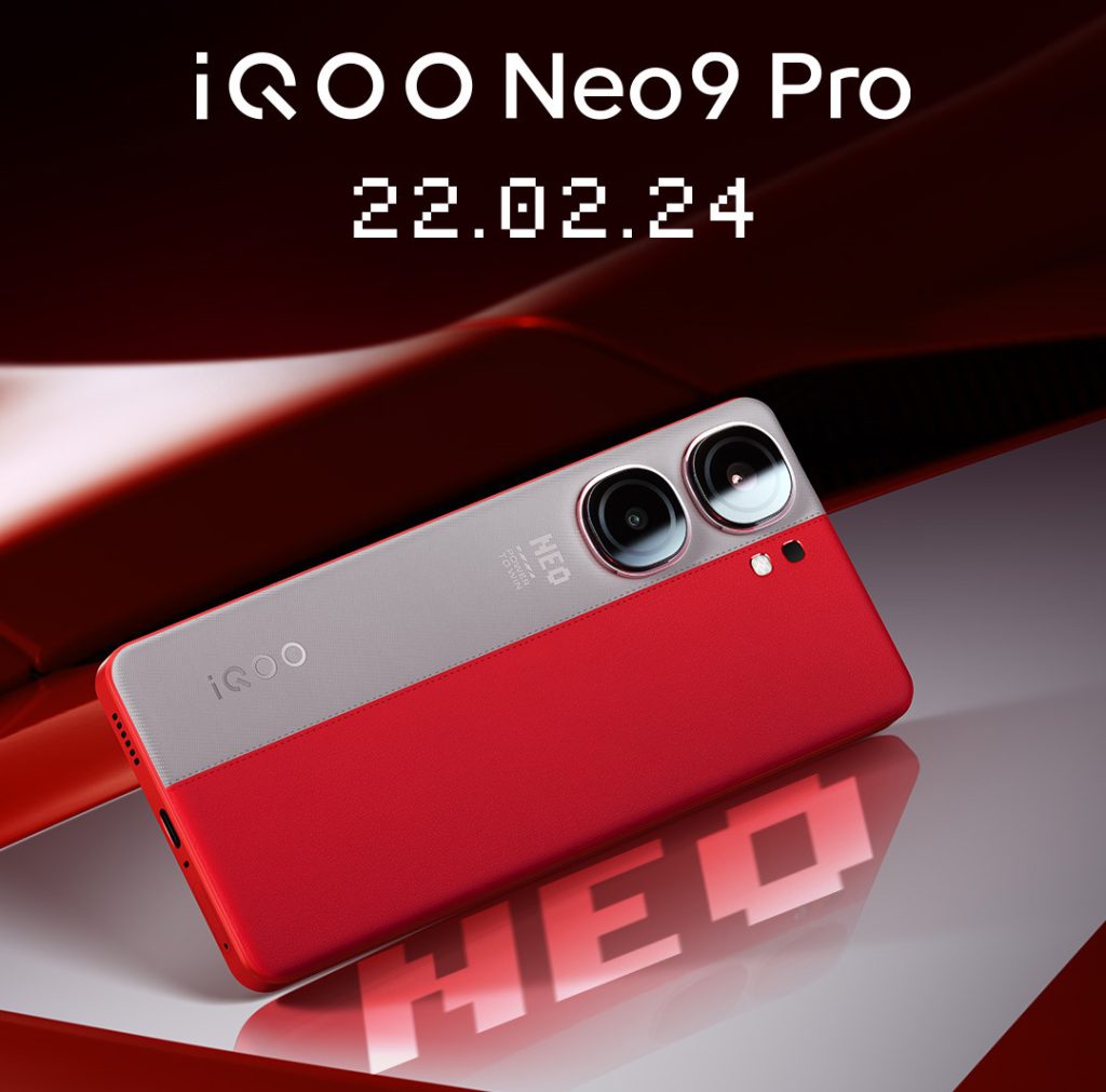 iQOO Neo9 Pro with Snapdragon 8 Gen 2 to launch in India on February 22