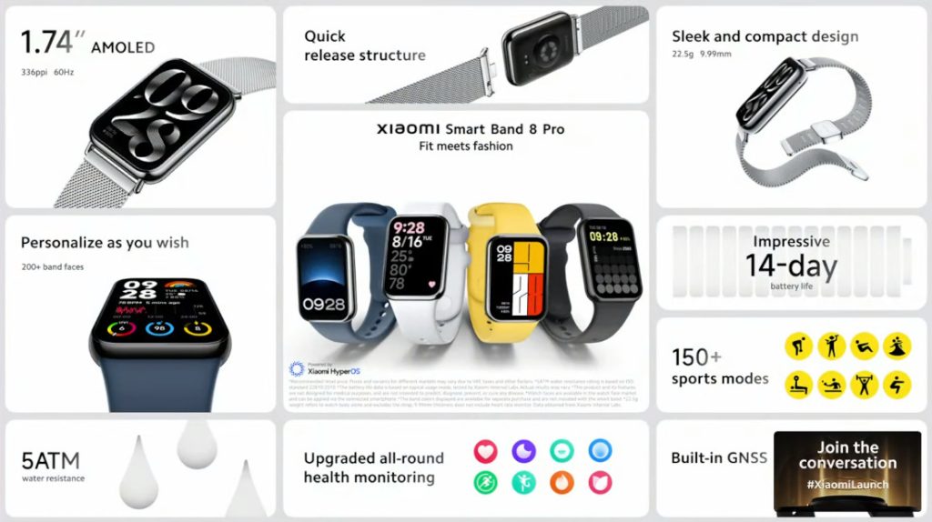 Xiaomi Smart Band 8 Pro, Watch S3, and Watch S2 enter International AIoT  Line-up
