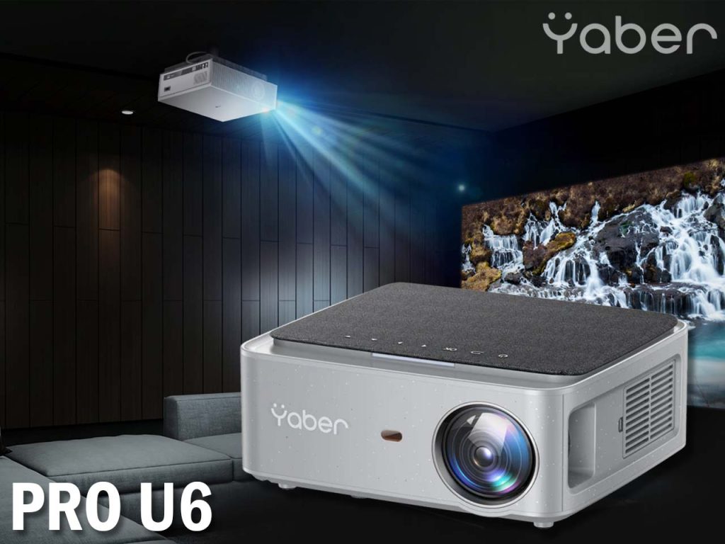 Yaber Pro U6 Mini Android Projector with up to 500″ 1080p projection, up to 4K video support launched in India