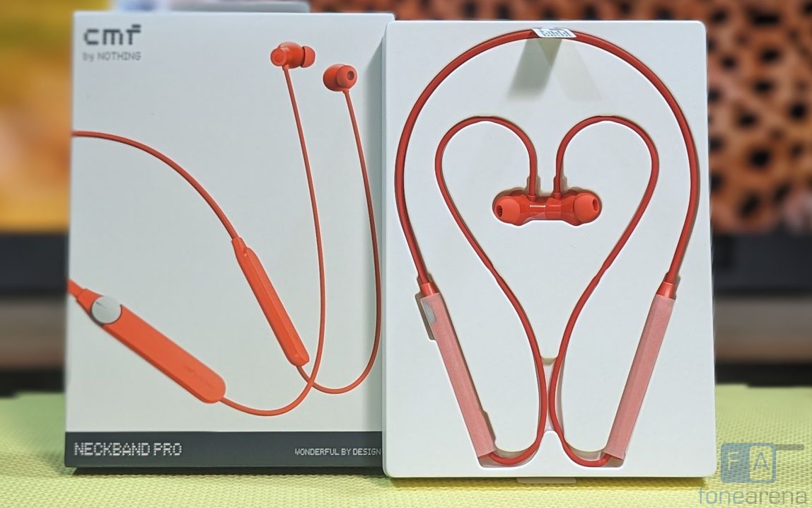 CMF By Nothing Neckband Pro – 50dB ANC, Smart Dial, Ultra Bass, Bluetooth (Orange)