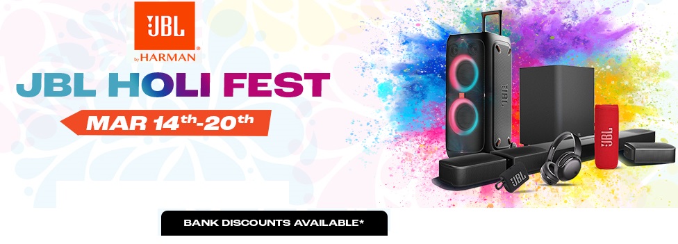 Amazon JBL Holi Fest Days Sale: Deals on Soundbars, Headphones and more