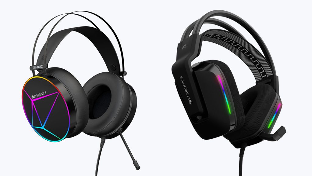Zebronics ZEB-Blitz C and ZEB-Havoc gaming headphones with Dolby Atmos launched