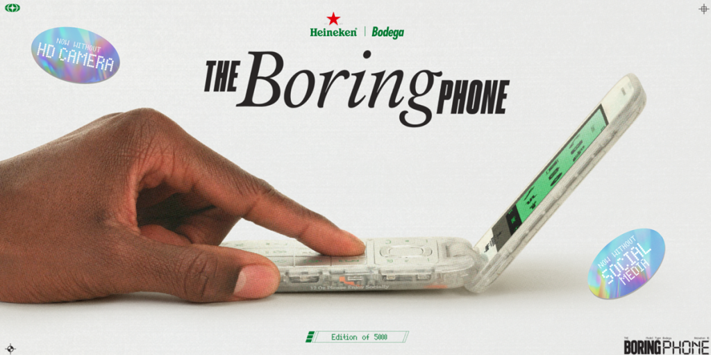 Heineken x Bodega ‘Boring Phone’ by HMD announced