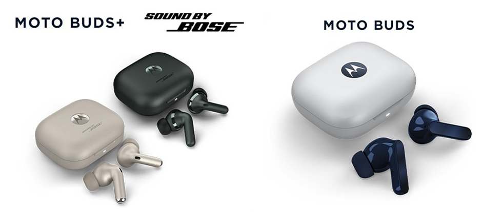 moto Buds+ with ANC, Dolby Atmos, Dolby head tracking and moto Buds with ANC announced
