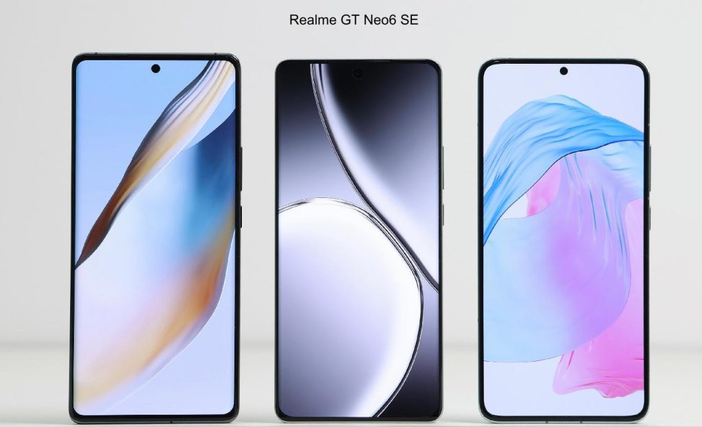 realme GT Neo6 SE with ultra-narrow bezels teased