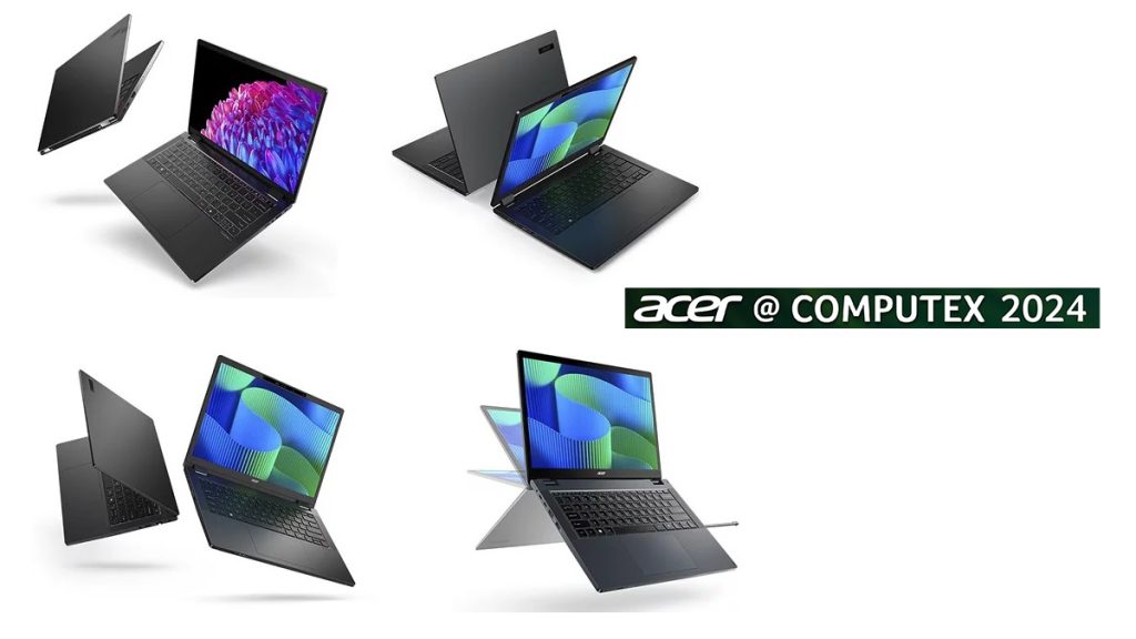 Acer Computex 2024: TravelMate business AI laptops, Aspire C series desktops, Predator OLED gaming monitors and more announced