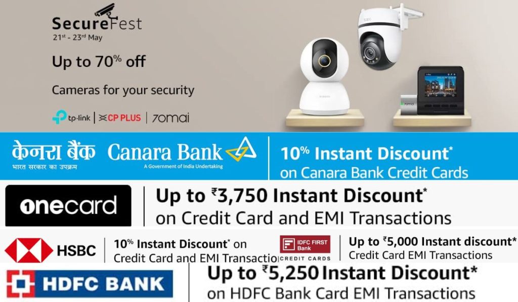 Amazon Secure Fest sale: Deals on security cameras