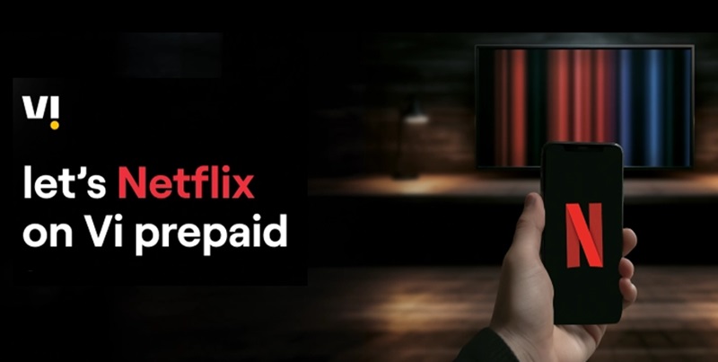 Vi pre-paid plans with bundled Netflix subscription launched