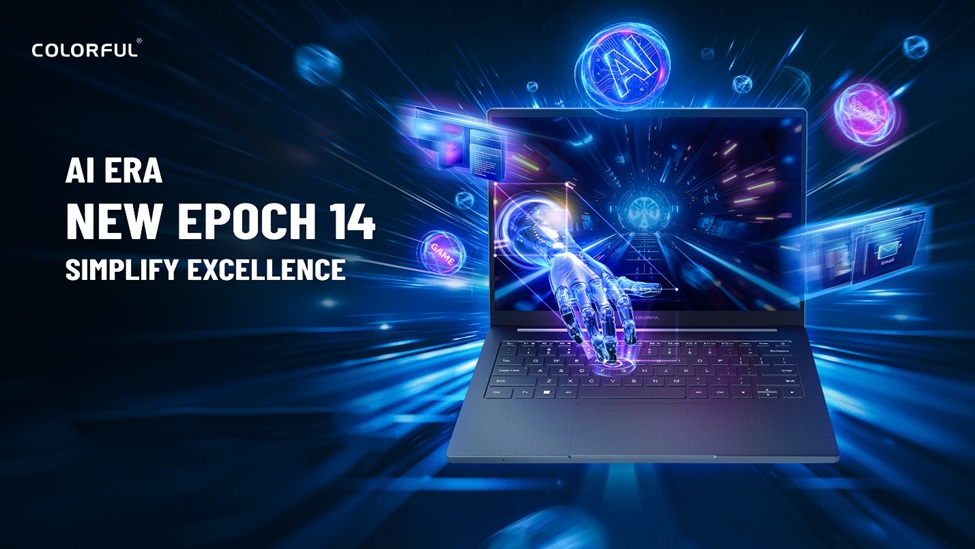 COLORFUL EPOCH 14 AI PC with 14″ QHD 165Hz display, up to Intel 13th Gen Core i9 CPU, up to NVIDIA RTX 4070 GPU announced