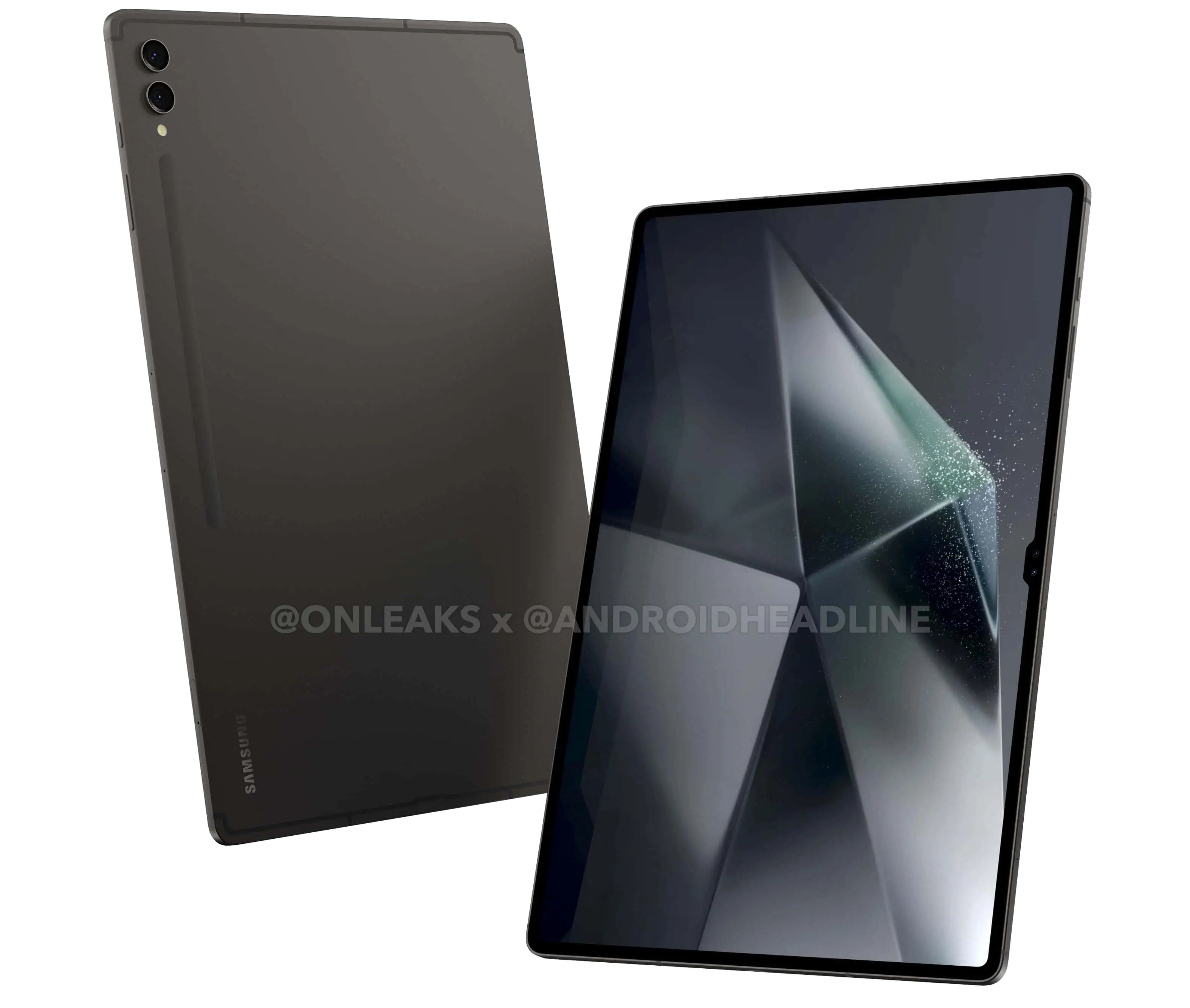 Samsung Galaxy Tab S10 Ultra surfaces in renders