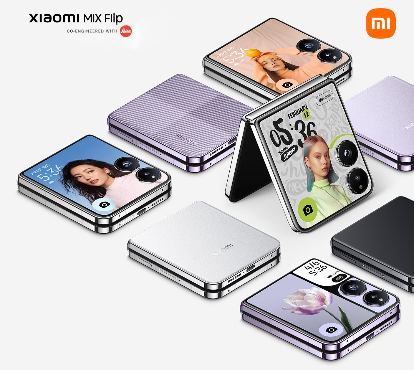 スマートフォン本体 Xiaomi Mix Flip Xiaomi MIX Flip with 6.86″ 1.5K 120Hz LTPO foldable and 4″ 1.5K