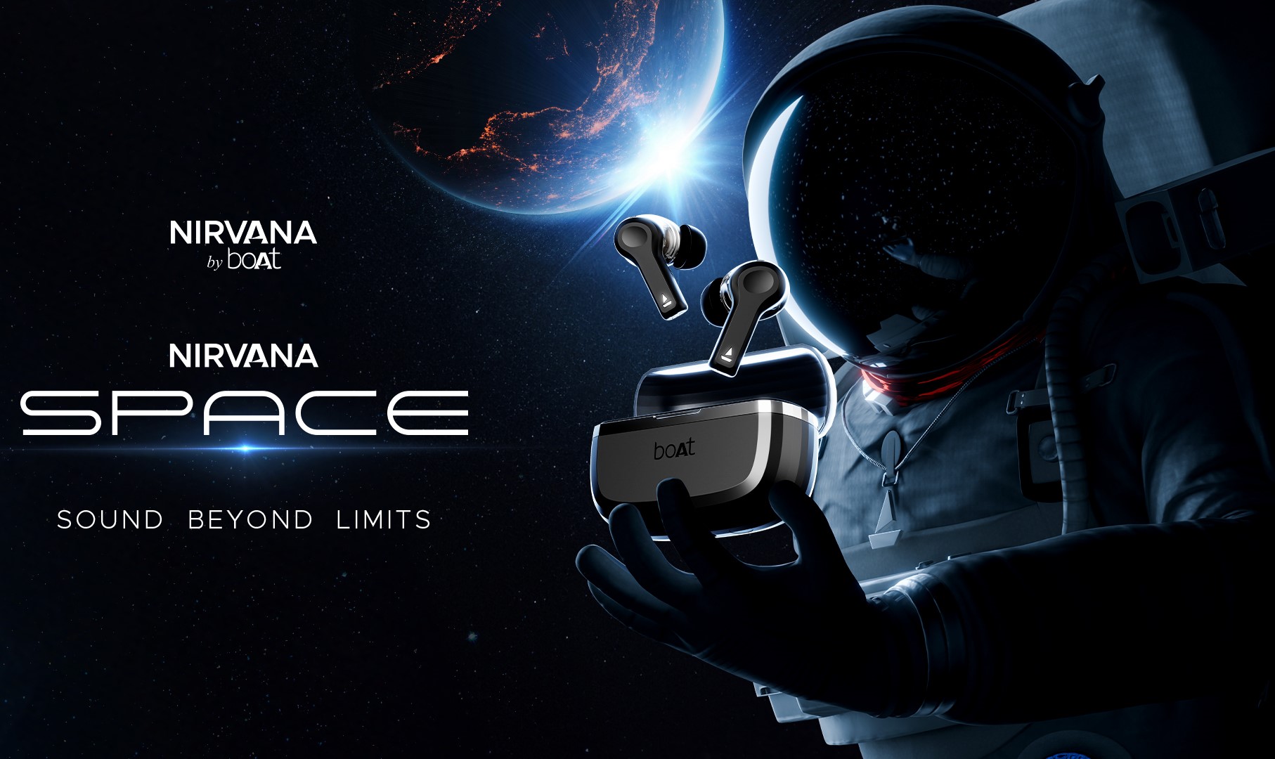 boAt Nirvana Space with up to 32dB ANC, spatial audio, up to 100h total  playback launched