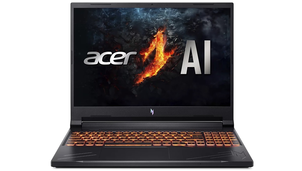 Acer Nitro V 16 AI gaming laptop with 16″ WQXGA 165Hz display