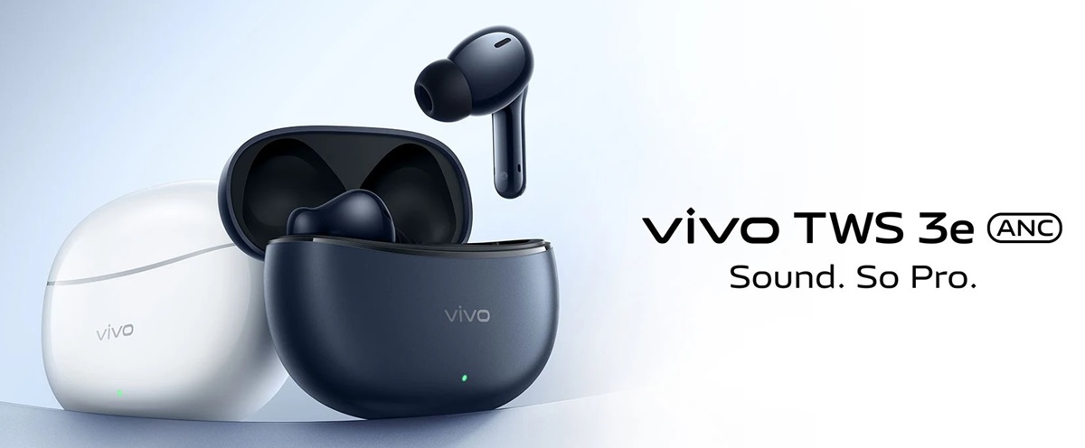 vivo TWS 3e with up to 30dB ANC, up to 42h total playback launched in India  for Rs. 1899