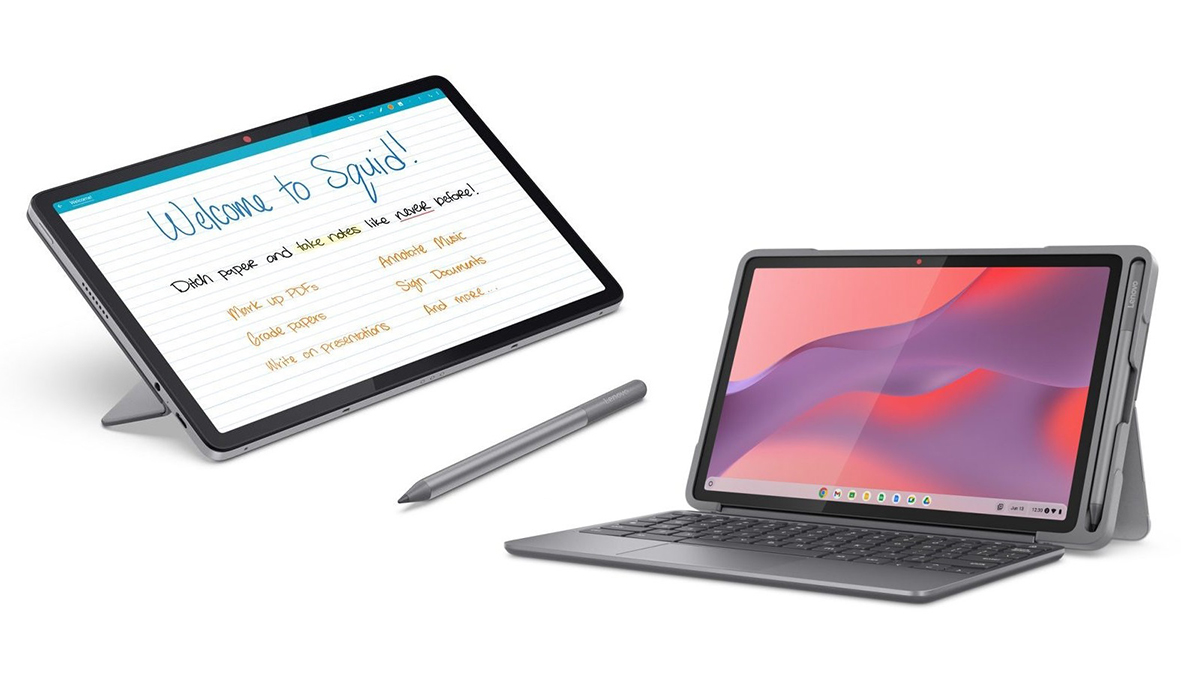 Lenovo Chromebook Duet and Chromebook Duet EDU G2 laptops announced