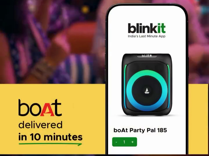 boAt partners with Blinkit to deliver audio products in 10 minutes