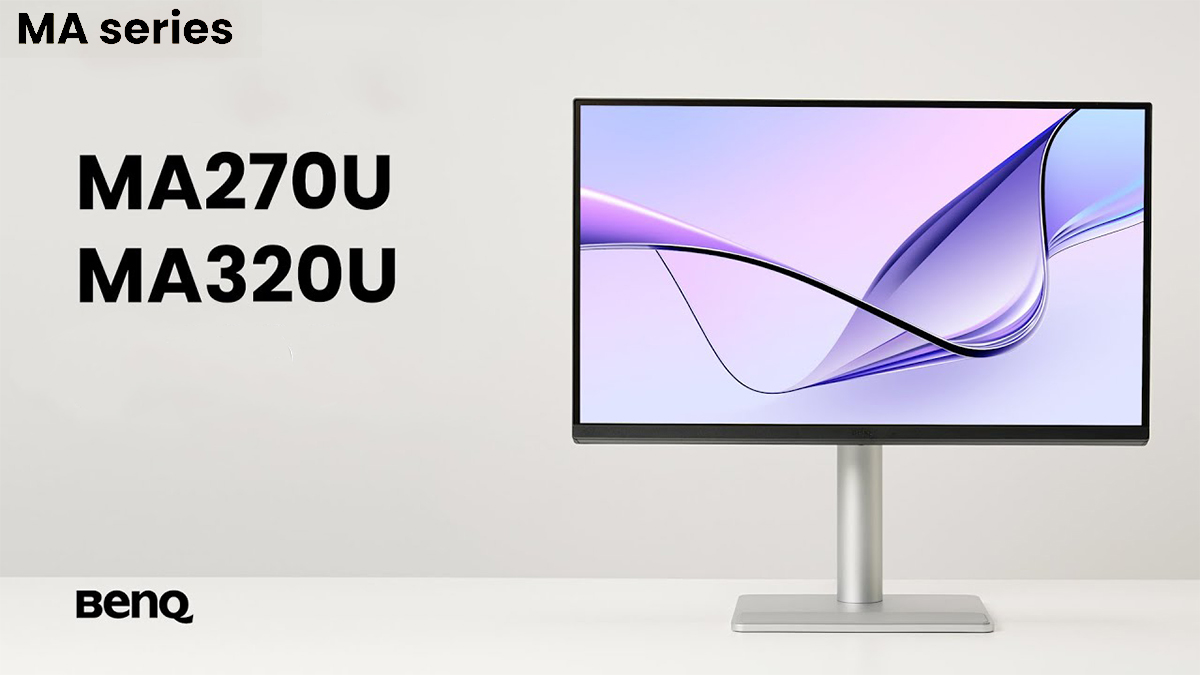 BenQ MA Series MA270U 27″ and MA320U 32″ 4K monitors designed for