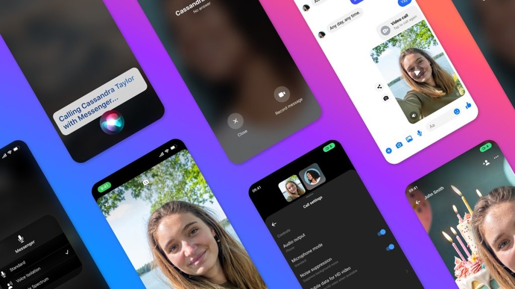 Facebook Messenger gets HD video calls, AI backgrounds, Hands-free calling on iOS and more