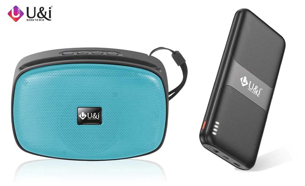 U&i Stone Series portable wireless speaker and Paradise Series powerbank launched