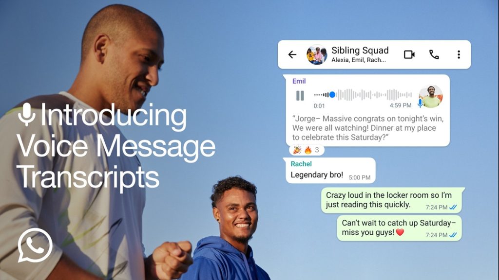 WhatsApp gets voice message transcripts for hassle-free conversations