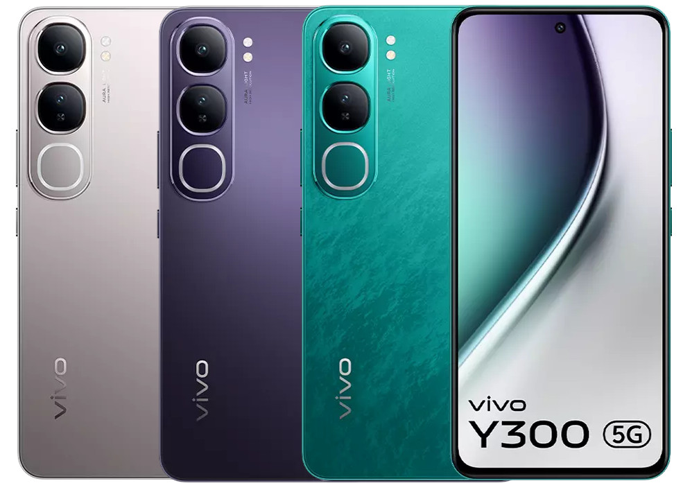 vivo Y300 5G with 6.67″ FHD+ 120Hz AMOLED display, 5000mAh battery, IP64 ratings launched in India starting at Rs. 21,999