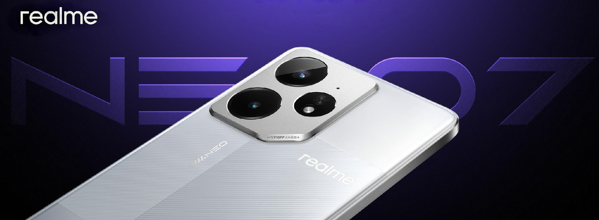 realme Neo7 Starship Edition design revealed