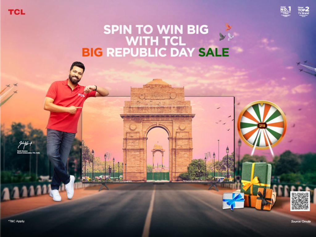 TCL ‘Spin to Win Big’ with TCL Republic Day Campaign launched