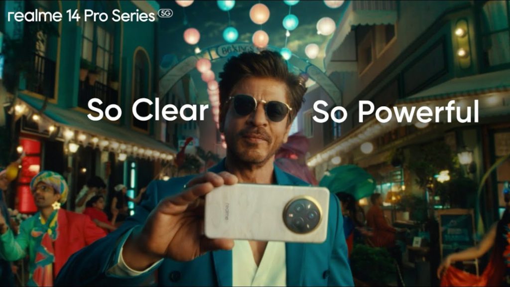 realme unveils new campaign for 14 Pro Series featuring Shah Rukh Khan