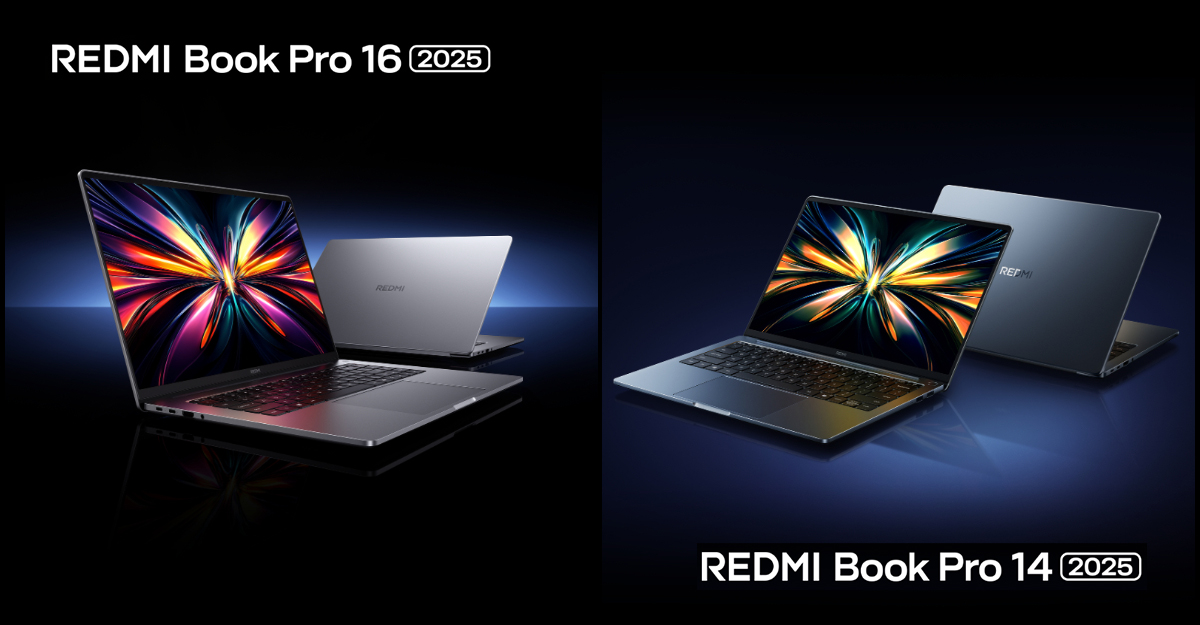 REDMI Book Pro 14 / Pro 16 2025 with Intel Core Ultra 5 / Ultra 7