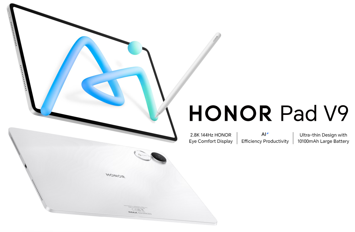 HONOR Pad V9 with 11.5″ 2.8K 144Hz display, 8 speakers goes global