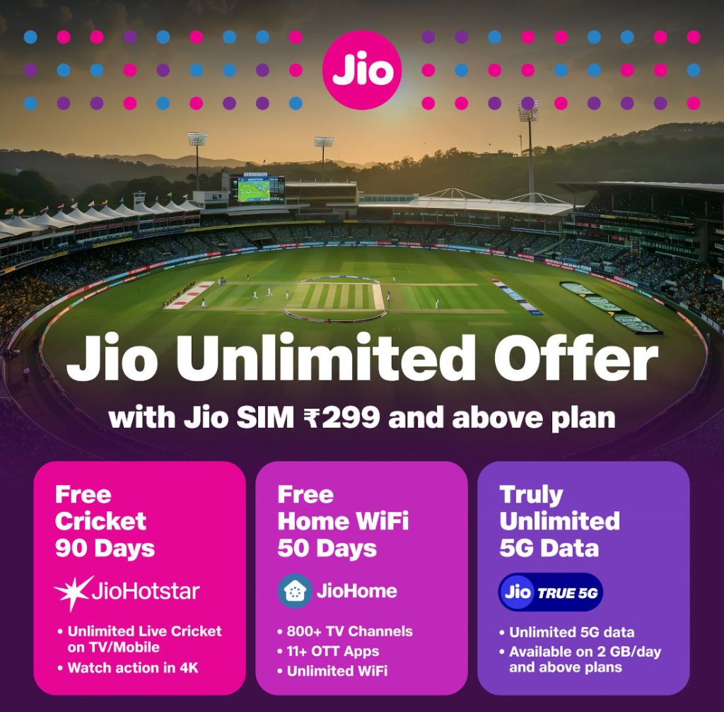 Jio Unlimited Offer Jiohotstar