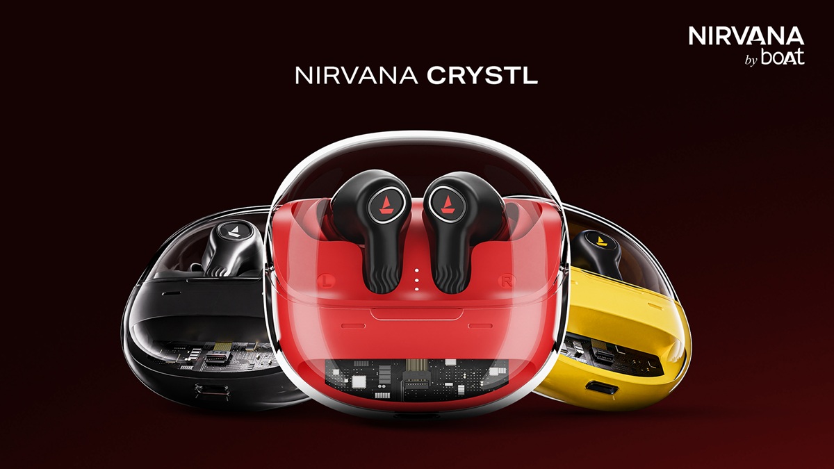 boAt Nirvana Crystl with up to 32dB ANC, 360° Spatial audio launched