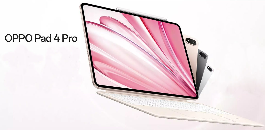 OPPO Pad 4 Pro with 13.2″ 3.4K 144Hz display, Snapdragon 8 Elite