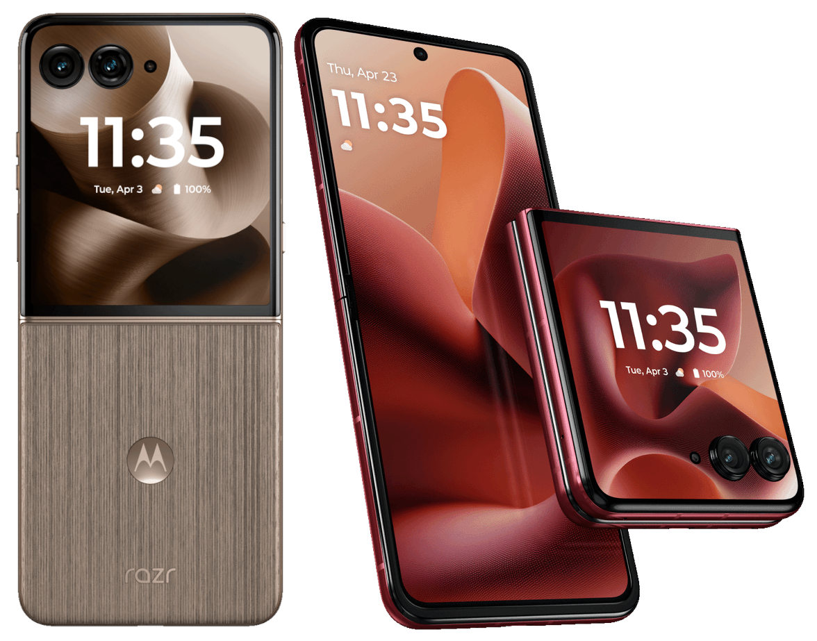 motorola razr 60 ultra with 6.96″ foldable and 4″ outer 165Hz LTPO