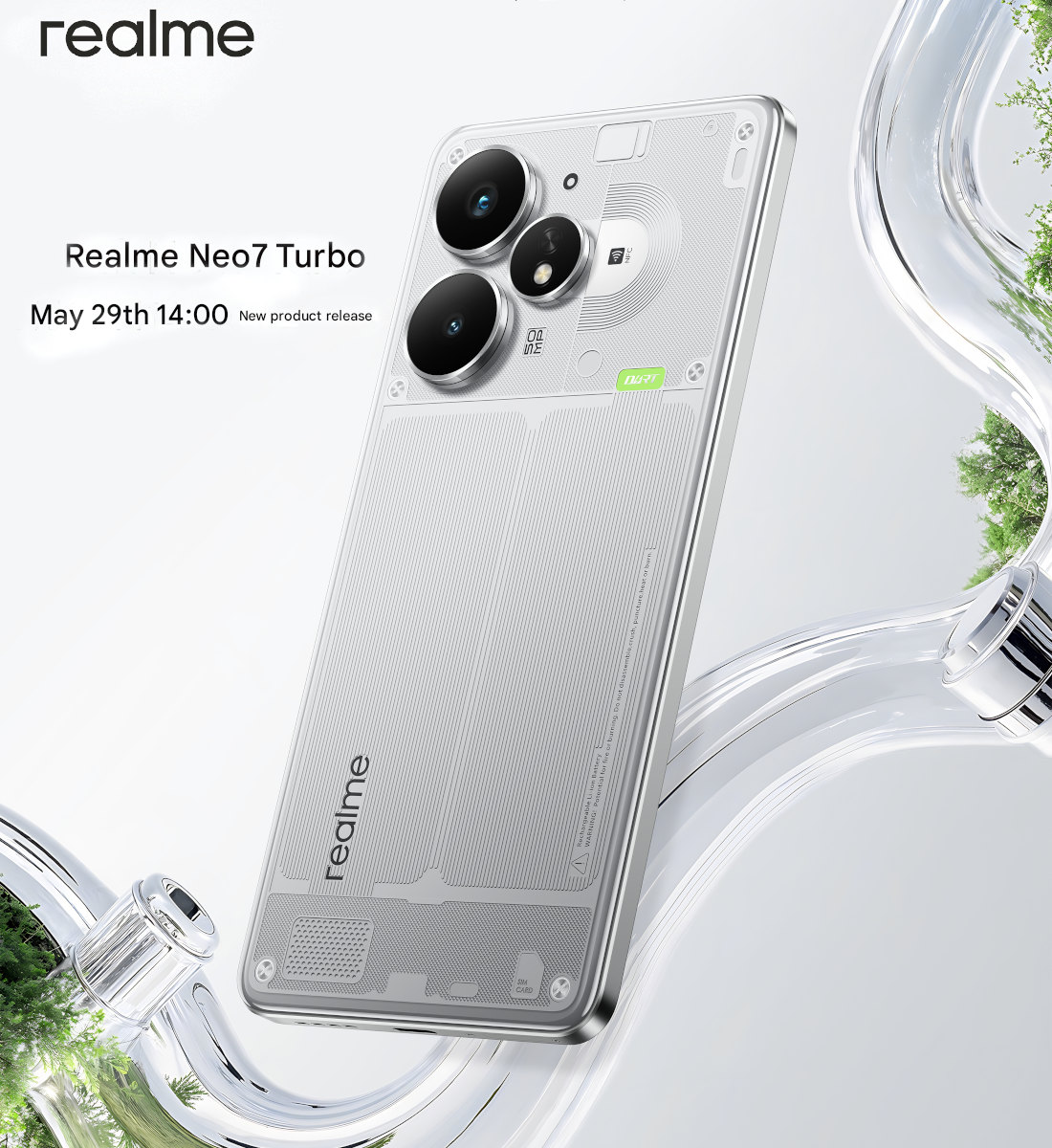 realme Neo7 Turbo to be announced on May 29