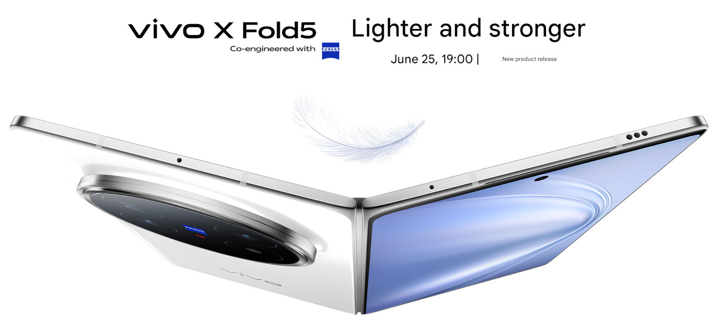 vivo X Fold5 to be announced on June 25th