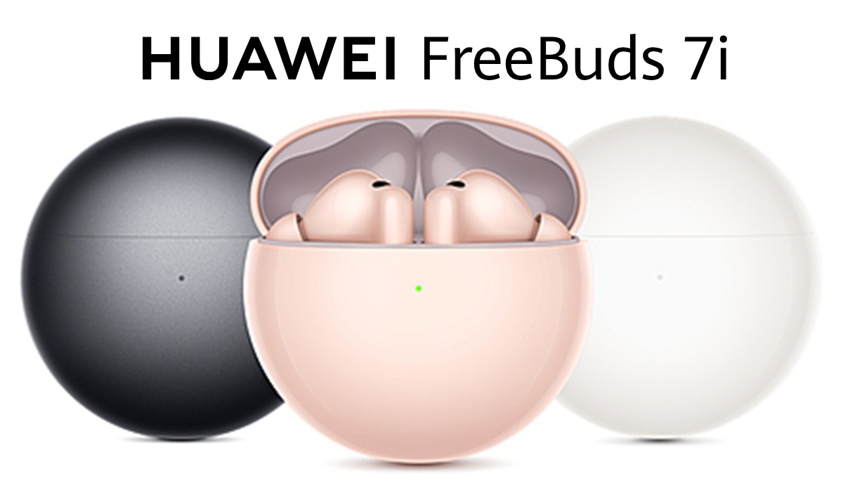 HUAWEI FreeBuds 7i with 360° spatial audio, intelligent ANC 4.0