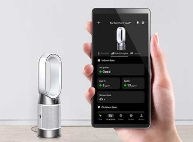 Dyson Purifier Hot+Cool HP2 De-NOx and HP1 with Air Multiplier