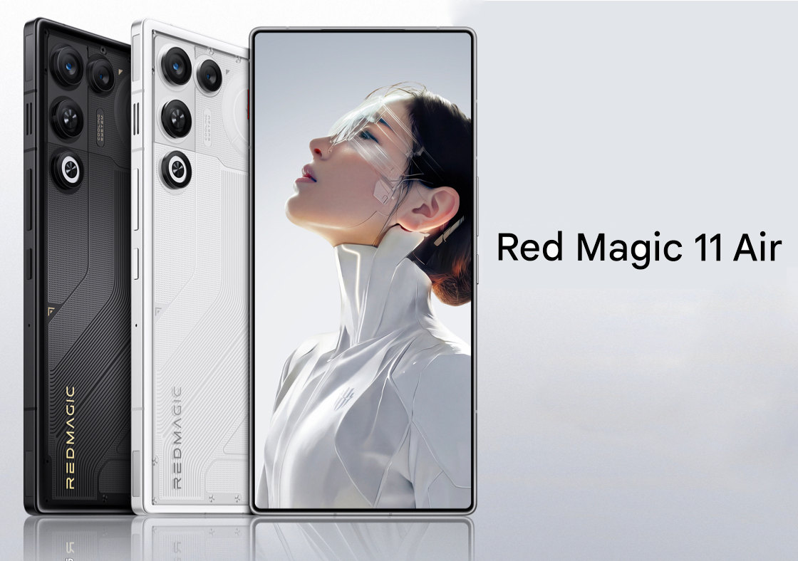 REDMAGIC 11 Air with 6.85″ 1.5K 144Hz AMOLED display, Snapdragon 8