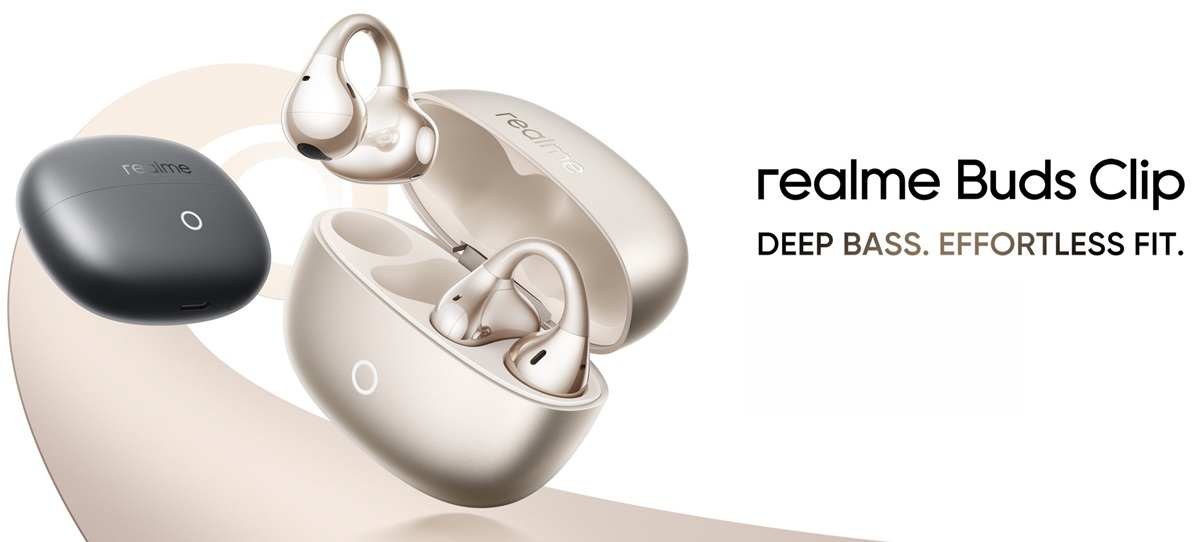 realme Buds Clip open-ear true wireless earbuds launched in India