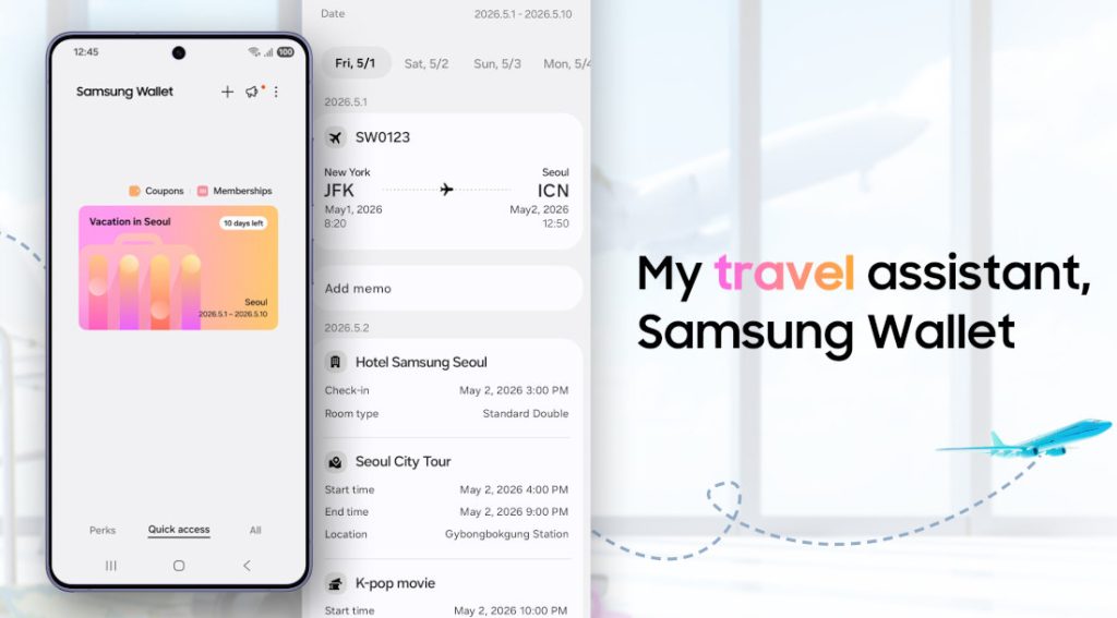 Samsung Wallet gets Trips feature for travel management