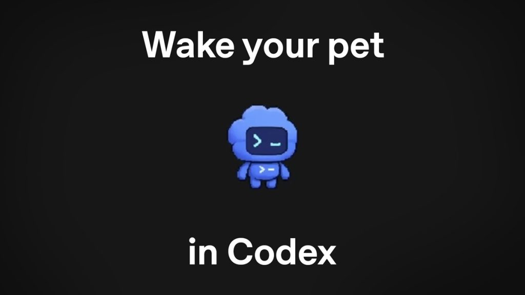 OpenAI Codex gets Pets feature with real-time task overlay