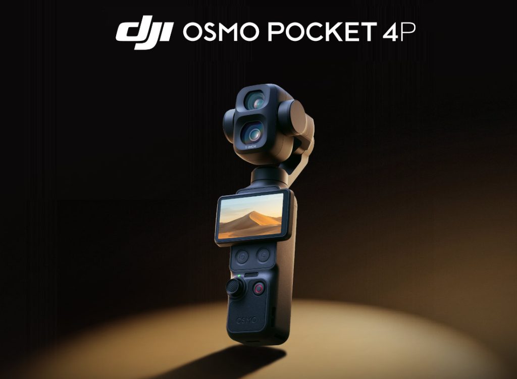 DJI Osmo Pocket 4P Gimbal Camera previewed at Cannes