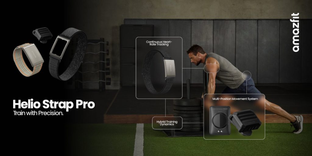 Amazfit Helio Strap Pro with multi-point sensing announced
