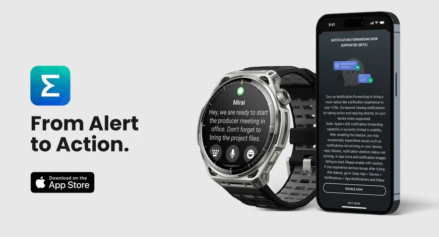 Amazfit introduces iOS notification forwarding beta for EU users
