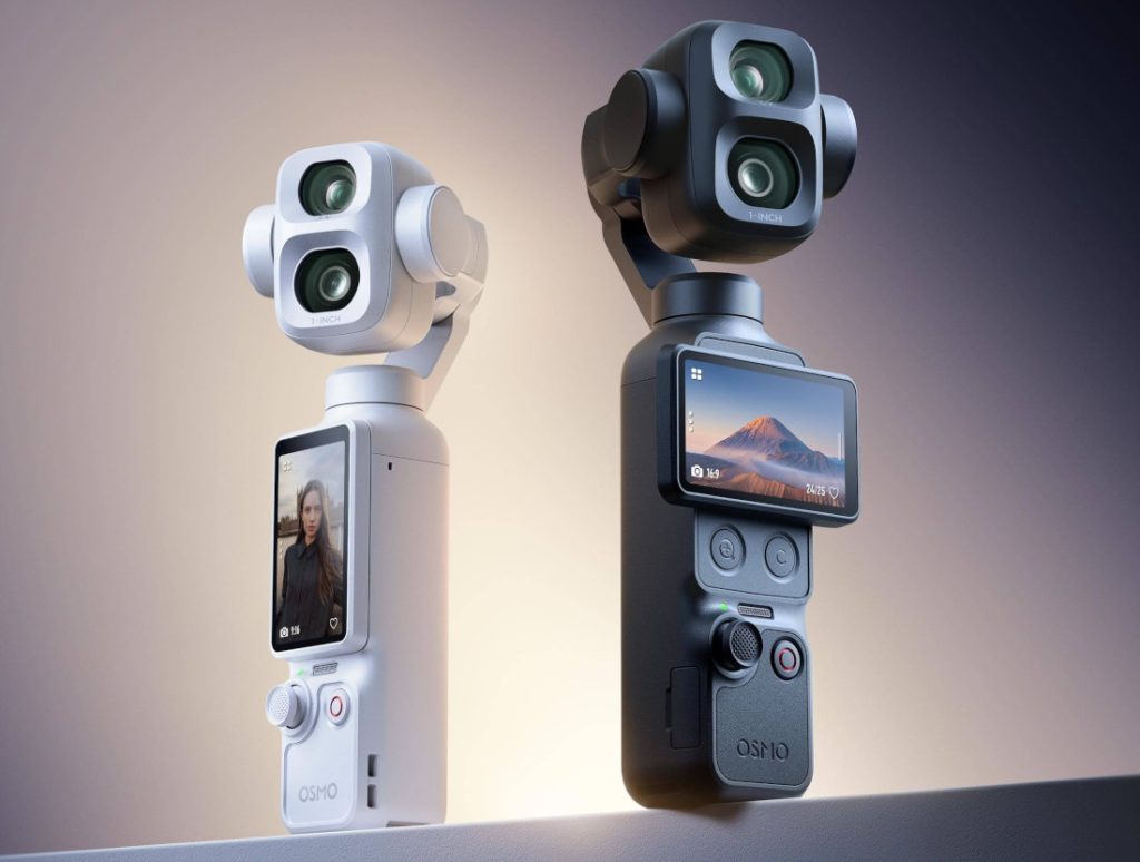 DJI Osmo Pocket 4P with 1″ wide-angle main camera and 60mm telephoto lens unveiled